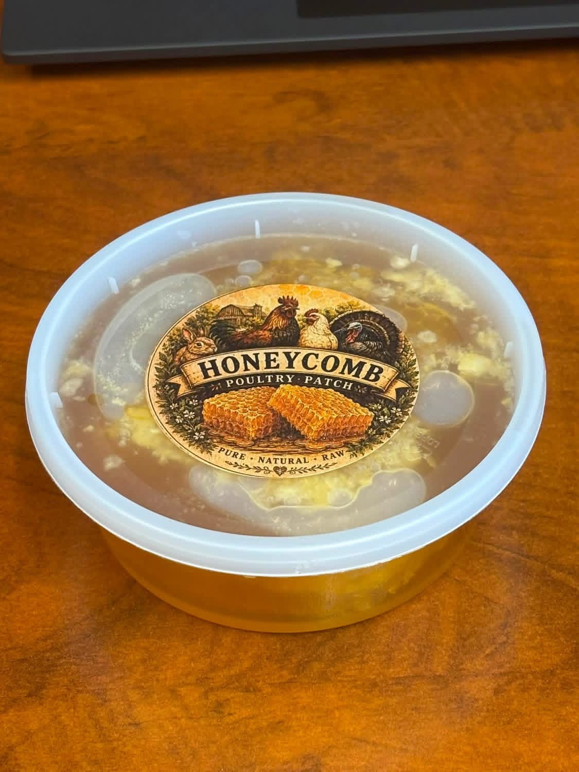 Packaged Honeycomb Poultry Patch cut comb honey
